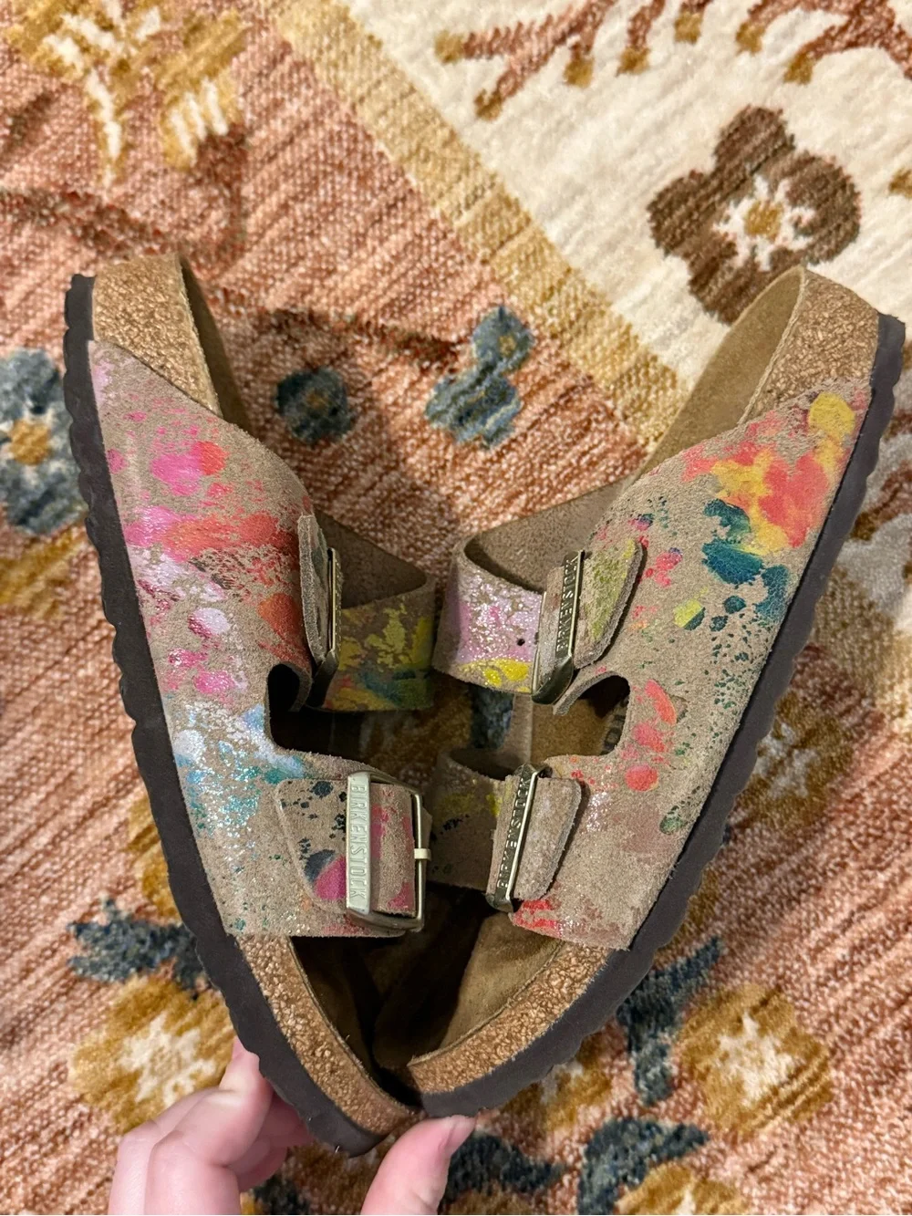 Birkenstock Arizona Paint Print - Picture 3 of 6